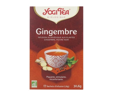 Yogi Tea Jengibre Organic 17 Sobres