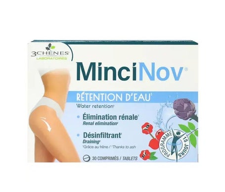 3 Filtros Anti-Agua y Canales Adelgazantes 30 tabletas de Les 3 chenes | Natural Doctor