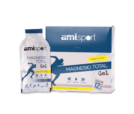 Ana Maria Lajusticia Amlsport Magnesio Total Gel (12 uds.) - Complementos alimenticios y vitaminas