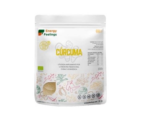 Energy Feelings Cúrcuma Polvo Eco Vegan sin Gluten1kg