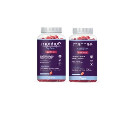 Manhae Pack Gummies Anticaída Fuerza Vitalidad 2x60uds | Natural Doctor