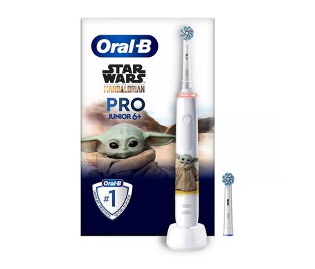 Oral-B Pro Junior 6+ Star Wars Mandalorian Cepillo Kids 3+ 1ud