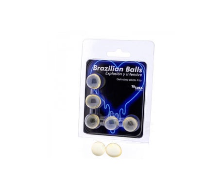 Diverty Sex Taloka Brazilian Balls Exciting Gel Efecto Frío y Vibración 5uds
