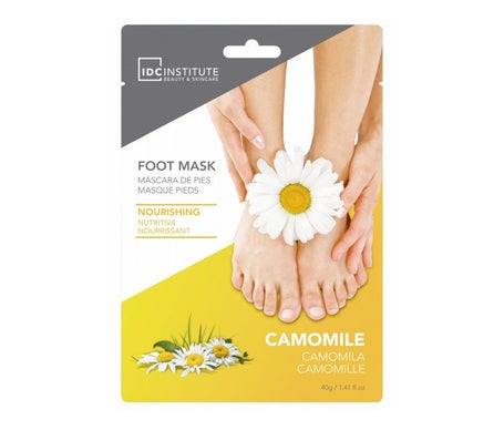 IDC Institute Mascarilla Nutritiva de Pies Camomila 40g