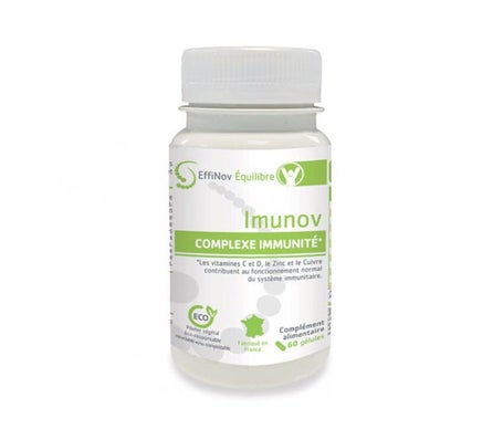 Laboratorio EffiNov - Imunov Pastillero 60 cápsulas