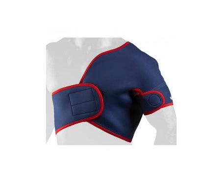 Vulkan soporte hombro izquierdo clásica 3mm azul Talla M