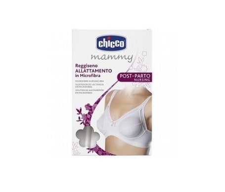 Chicco Mammy Sujetador de Lactancia Microfibra Blanco 5C 1ud