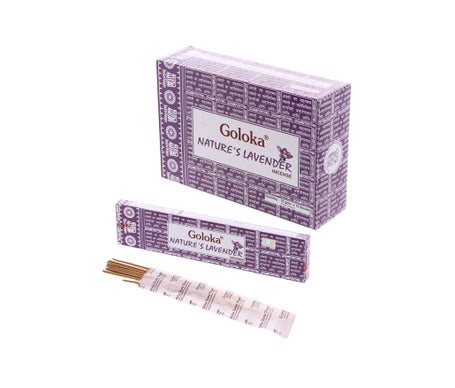 'Goloka Nature''s Lavanda Incienso 12x15g'