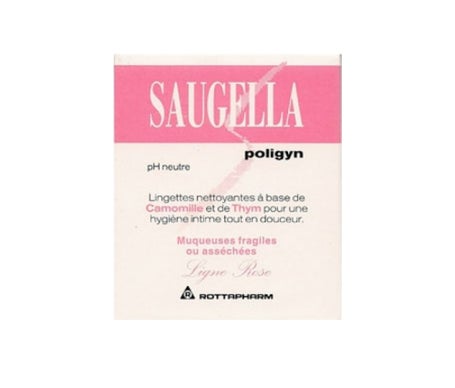 Saugella Poligyn 10 Toallitas de limpieza