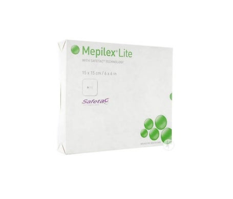 Mepilex Lite Apósito 15x15cm 5uds