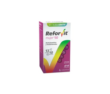 Reforvit Mujer +50 45caps