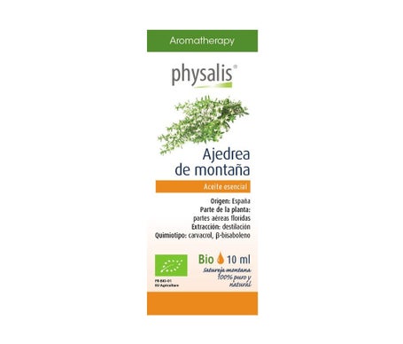 Physalis Aceite Esencial de Ajedrea Bio 10ml