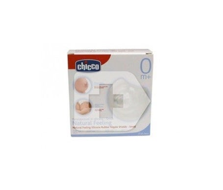 Chicco® protegepezón silicona t-pequeña 2uds