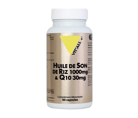 'Vit''All+ Aceite de Salvado de Arroz 1000mg Q10 60caps'