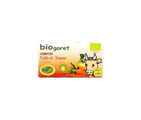 Bio Goret Caldo Ternera Cubitos Bio 66g