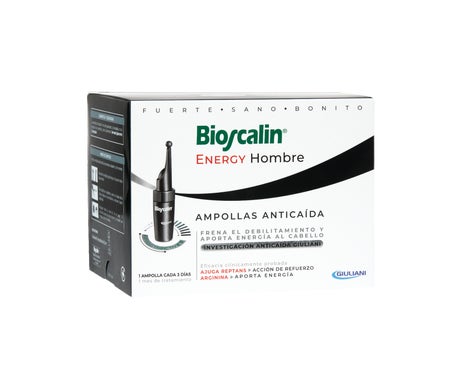 Bioscalin Energy Hombre Anticaída 10 Ampollas