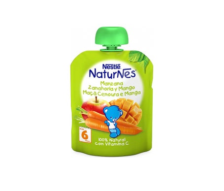 Nestle NaturNes Manzana Zanahoria y Mango 90gr