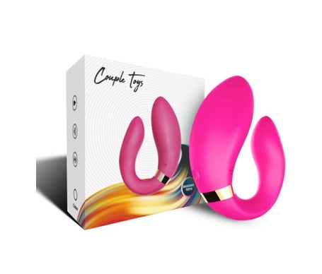 Armony Crescent Vibrador Pareja Control Remoto Fucsia 1ud