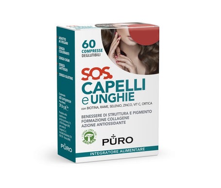 Puro SOS Cabello y Uñas 60 comp | Natural Doctor
