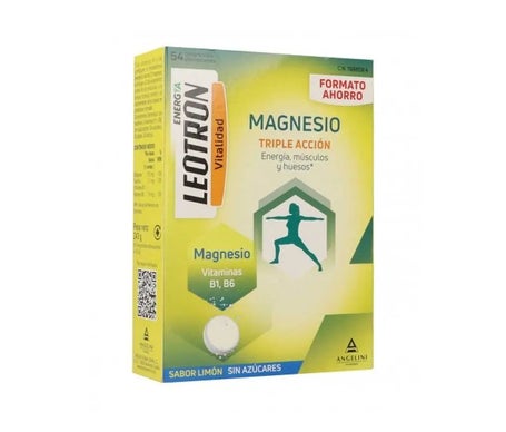 Leotron Magnesio Triple Acción 54caps