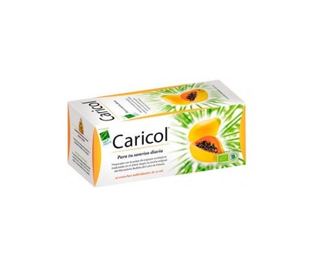 100% Natural Caricol Digestivo 20 Estuches Individuales de Cien por Cien Natural | Natural Doctor