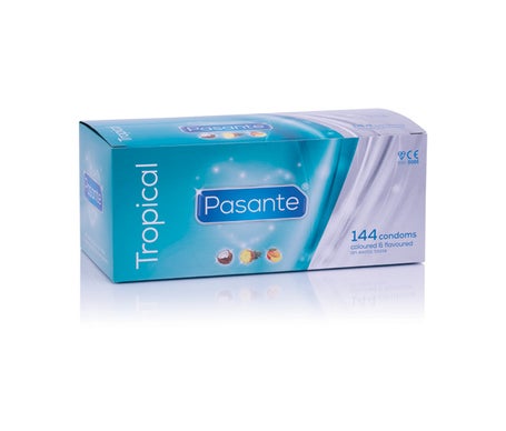 Pasante Preservativos Sabor Tropical 144uds