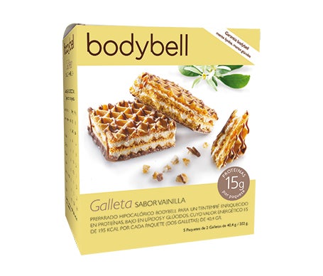 Bodybell Caja Galletas Gofre Vainilla 1ud