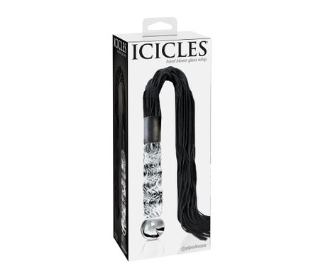 Icicles Icicles Hand Blown Glass Whip - Dildos