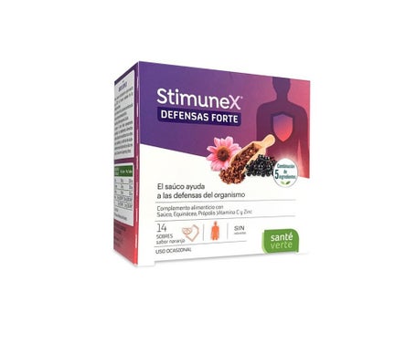 Sante Verte Stimunex Defensas Forte 14 sobres