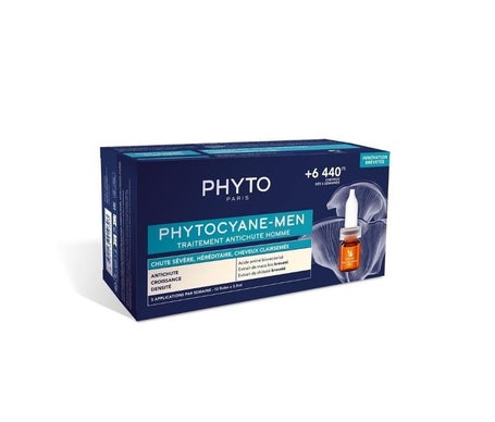 Phyto Phytocyane Tratamiento Anticaída Hombre 12uds