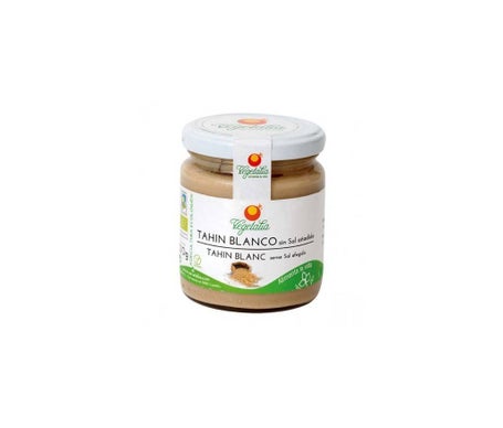 Vegetalia Tahín Blanco sin Sal Bio 210g