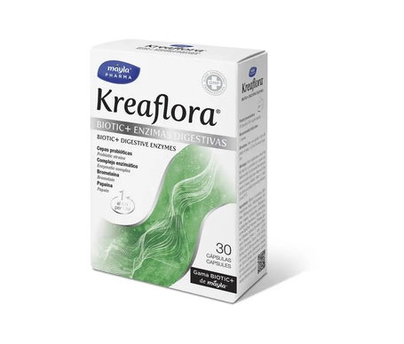 Mayla Kreaflora Enzimas Digestivas 30caps