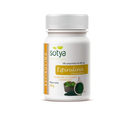 Sotya Espirulina 400mg 100caps