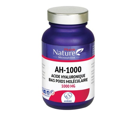 Pharm Nature AH-1000 Ácido Hialurónico 1000mg 60caps