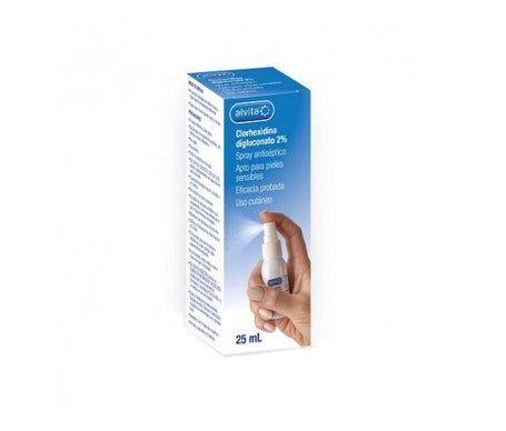 Alvita Clorhexidina Digluconato 3% Spray Antiseptico 25 Ml
