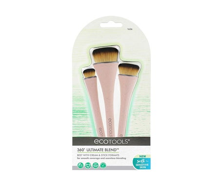 Ecotools 360º Ultimate Blend Brochas 3uds