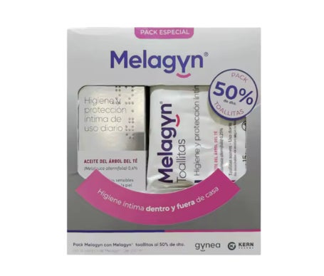 Melagyn Pack Gel 200ml + Toallitas