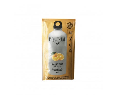 Bragulat Bebida Soluble Multivitaminas a C E 15 X9 g