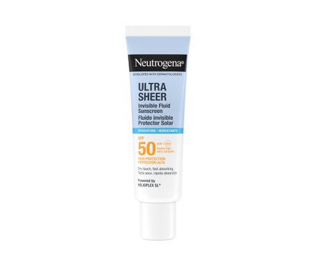 Neutrogena Ultra Sheer Fluid Invisible Spf50 Hidratación 50 ml