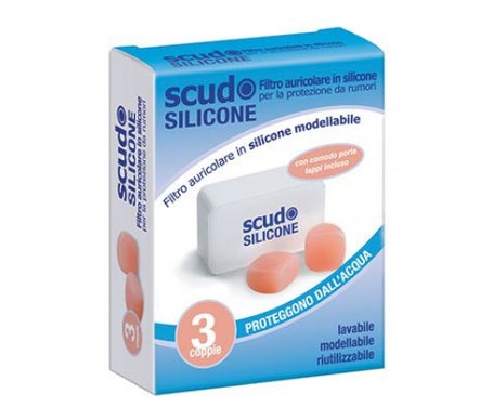 Pasquali Scudo Tapones Oídos Silicona 6uds