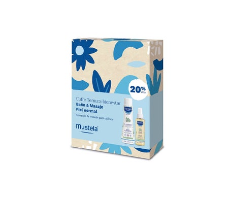 Mustela Cofre Ternura Bienestar Baño y Masaje Piel Normal