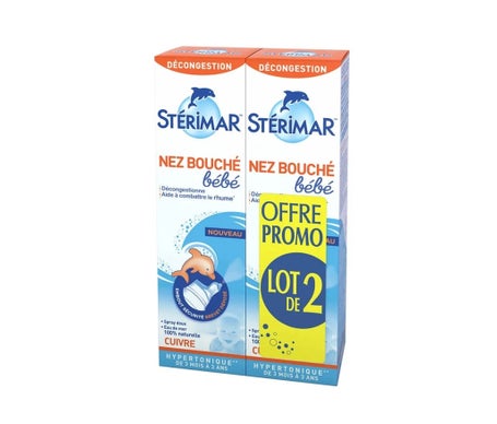 Reig Jofre Stérimar Enfants Spray Nez Bouché 2x100ml