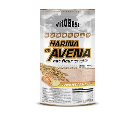 VitoBest Harina de Avena Tarta de Manzana 1kg