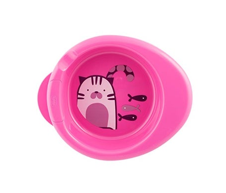Chicco Plato Termo 2 En 1 Rosa 6m+