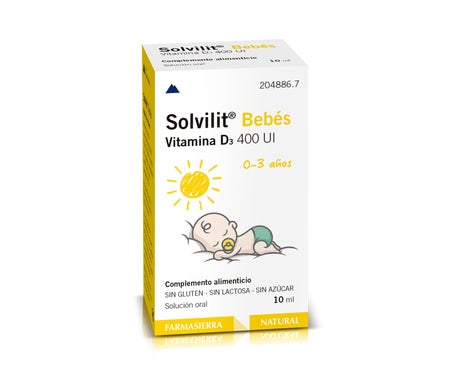 Farmasierra Solvilit Babies Vitamin D3 400 10ml