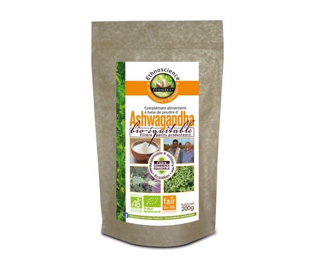 Ecoidées Ashwagandha Polvo Bio 200g
