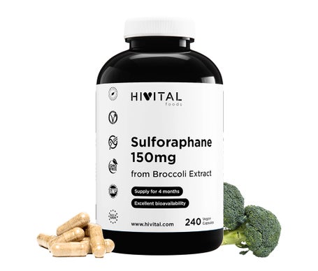 HIVITAL Sulforafano 150 mg 240 cáps de Hivital Foods | Natural Doctor