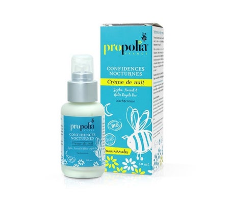 Propolia Organic Night Cream Jojoba Avocado Royal Jelly 50ml