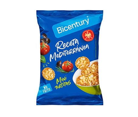 Bicentury Mini Tortitas Mediterráneas Nackis 70g