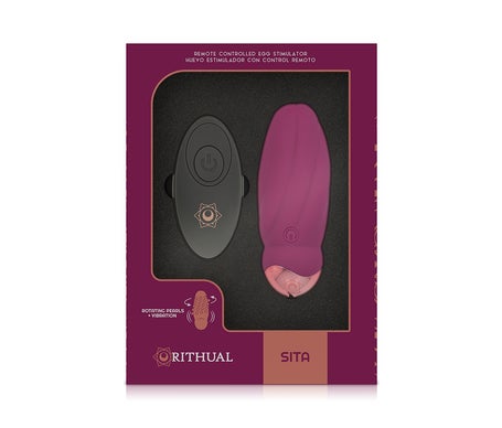 Rithual Sita Huevo Vibrador Control Remoto Rotación Perlas 1ud